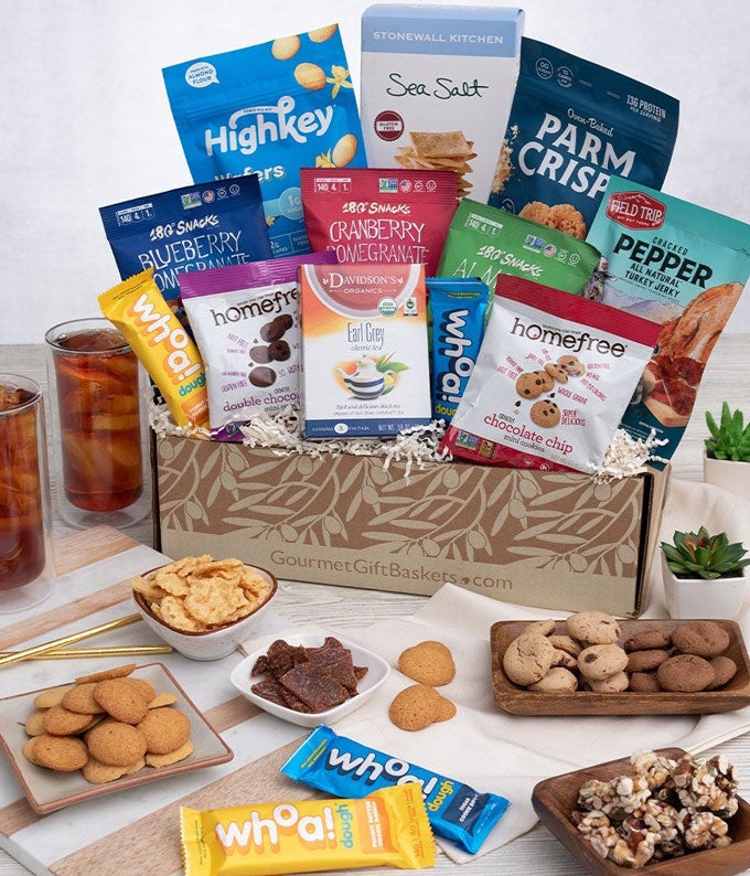 Gluten Free Snack Basket at From You Flowers