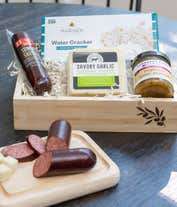 Alternative image 1 for Sausage, Cheese and Crackers Basket