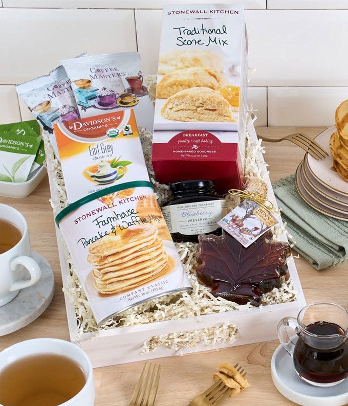 New England Breakfast Gift Basket at From You Flowers