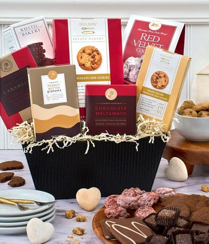 Chocolate Decadence Gift Basket at From You Flowers