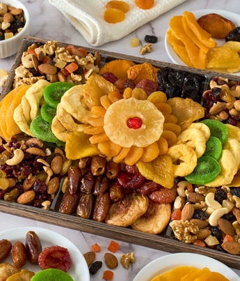 Fruit and Nut Party Platter at From You Flowers