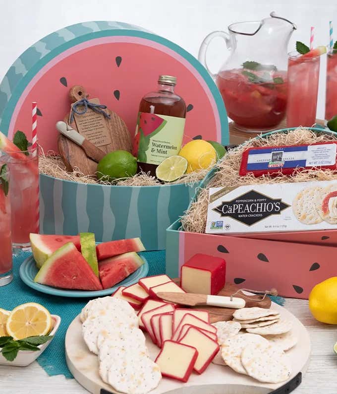 Wonderfully Watermelon Gift Basket For Mom