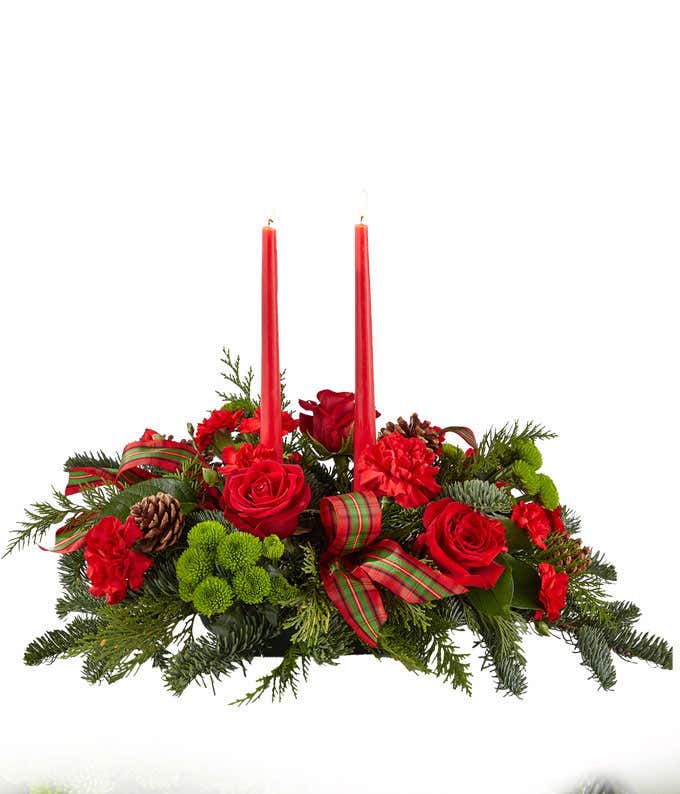 By the Candlelight Centerpiece