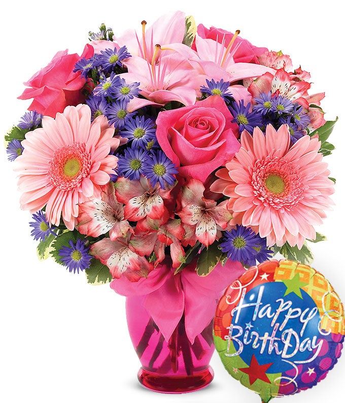Pink Delight Bouquet Birthday at From You Flowers