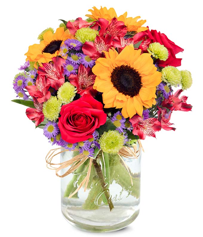 Administrative Professional's Day Sunflower Jar