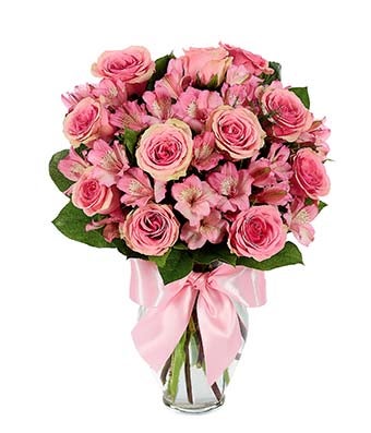 Rose & Alstroemeria Blush Bouquet