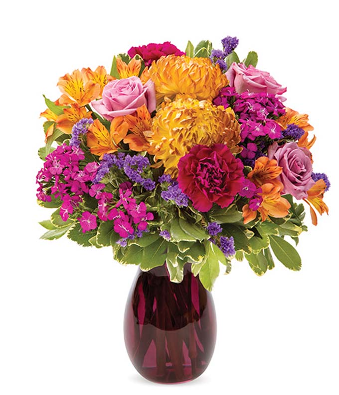 The Rainbow Fall Colors Bouquet