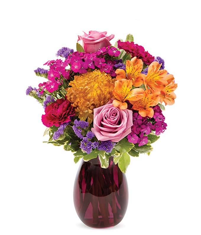 The Rainbow Fall Colors Bouquet