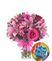 Royal Flowers - 🎂🌹Happy Birthday Red Roses Bouquet