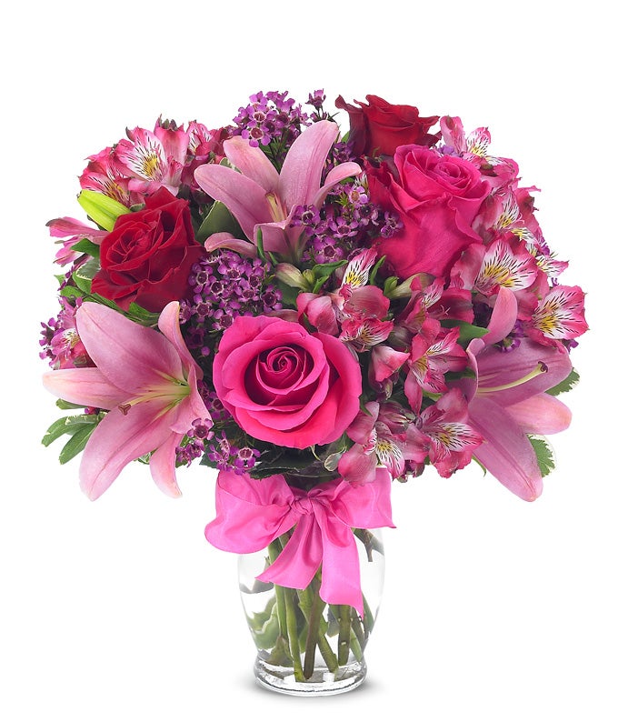 Rose Lily Celebration At From You Flowers