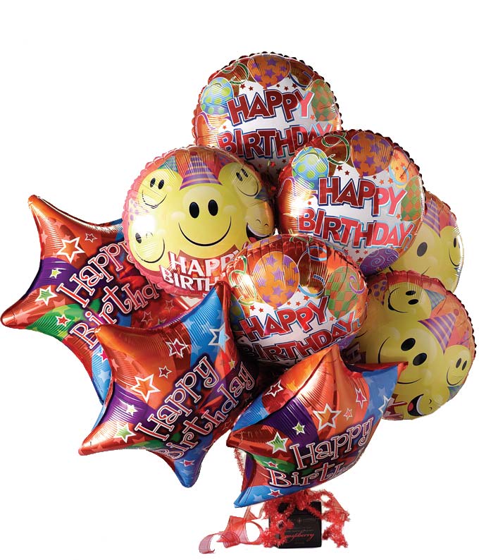 Happy Birthday Balloon & Chocolate Bouquet