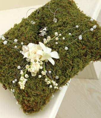Pearled Passions Ring Bearer Pillow At From You Flowers