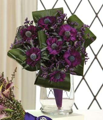 Purple Passion Maid-of-Honor Bouquet 
