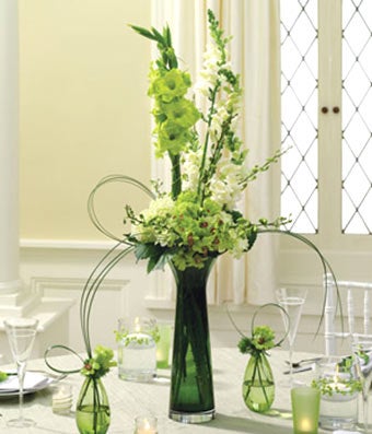 Forever Yours Reception Centerpiece  
