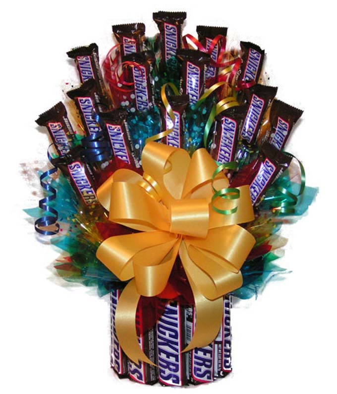 Snickers Candy Bouquet at From You Flowers
