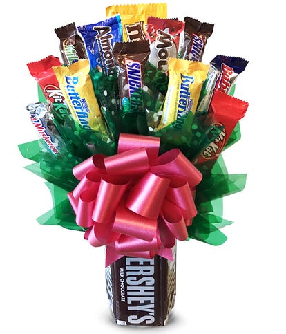 A Chocolate Candy Bouquet at From You Flowers