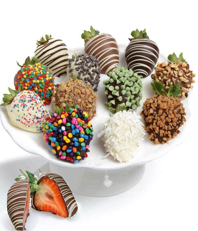 Candy and Chocolate Covered Strawberries
