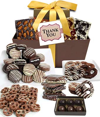 THANK YOU Chocolate Gift Tower at From You Flowers