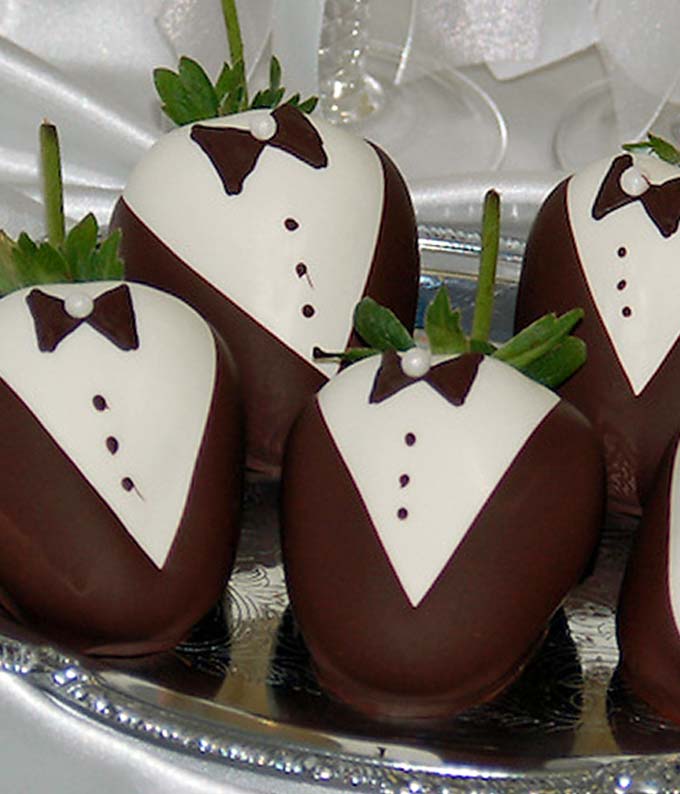 Groom Chocolate Covered Strawberries at From You Flowers