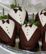 From You Flowers - Pink Swizzled Chocolate-Covered Strawberries