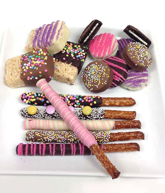 Pastel Chocolate Covered Sampler - 15 Pieces
