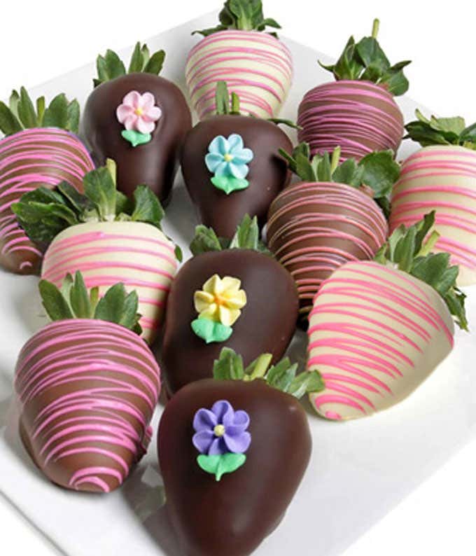 Flower Power - Chocolate Covered Strawberries