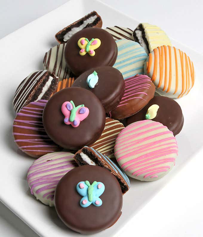 Spring Belgian Chocolate-Dipped OREO® Cookies - 12 Pieces