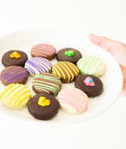 Alternative image 1 for Spring Belgian Chocolate-Dipped OREO® Cookies - 12 Pieces