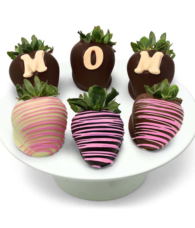 Chocolate covered strawberries for Mom 