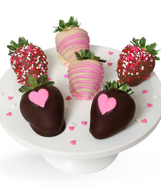 Fancy Looking Chocolate-Covered Strawberries