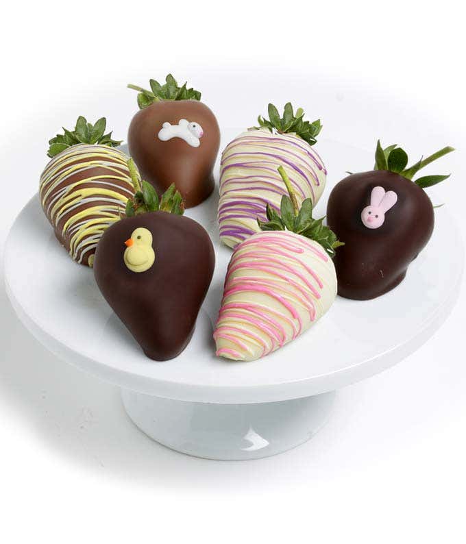 Easter Chocolate Covered Strawberries