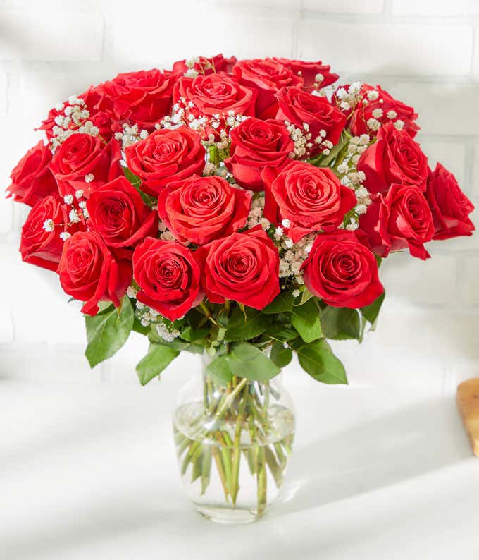 Two Dozen Red Roses