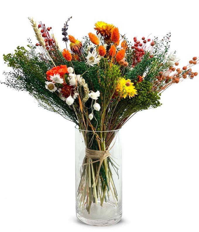 Sunburst Dried Flower Bouquet At From You Flowers