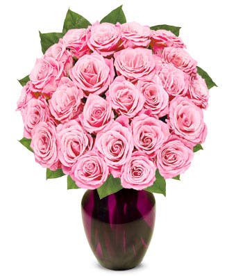 Exclusive Pink Rose Arrangement - 24 Stems at From You Flowers