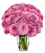 Purple Pastel Glitter Roses at From You Flowers