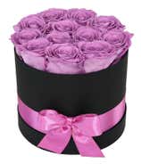 Luxury Dozen Lavender Preserved Roses