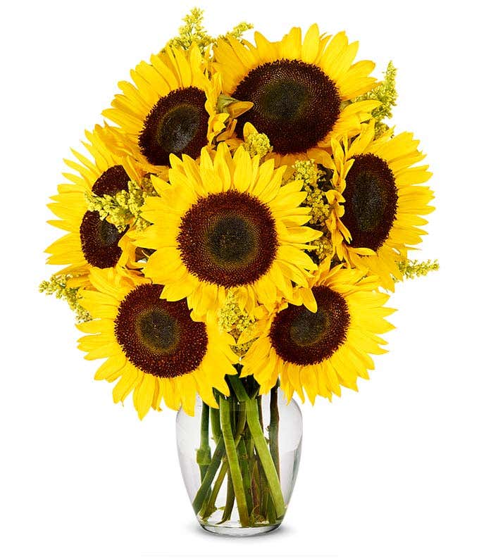 Send mom sunflowers