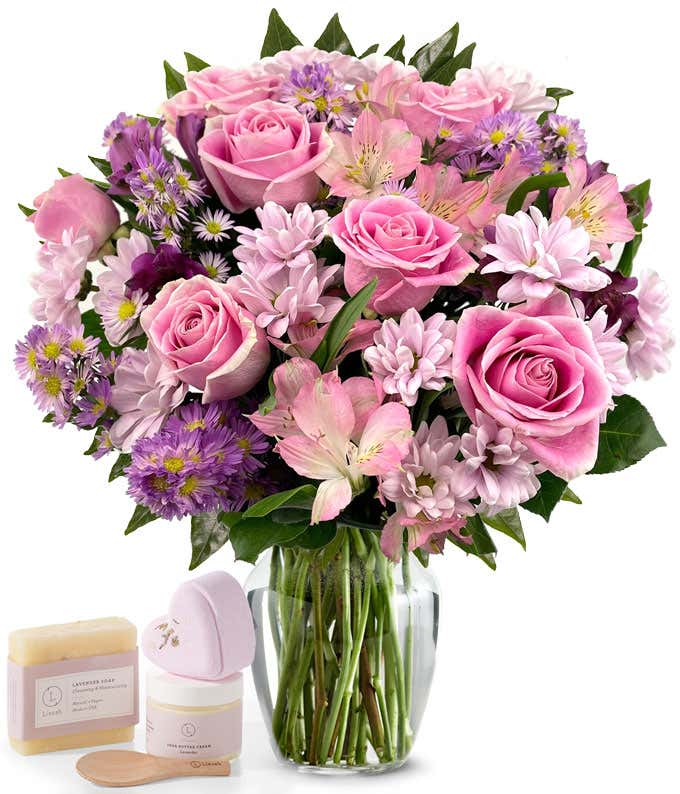 Premium Lavender Love & Spa Set