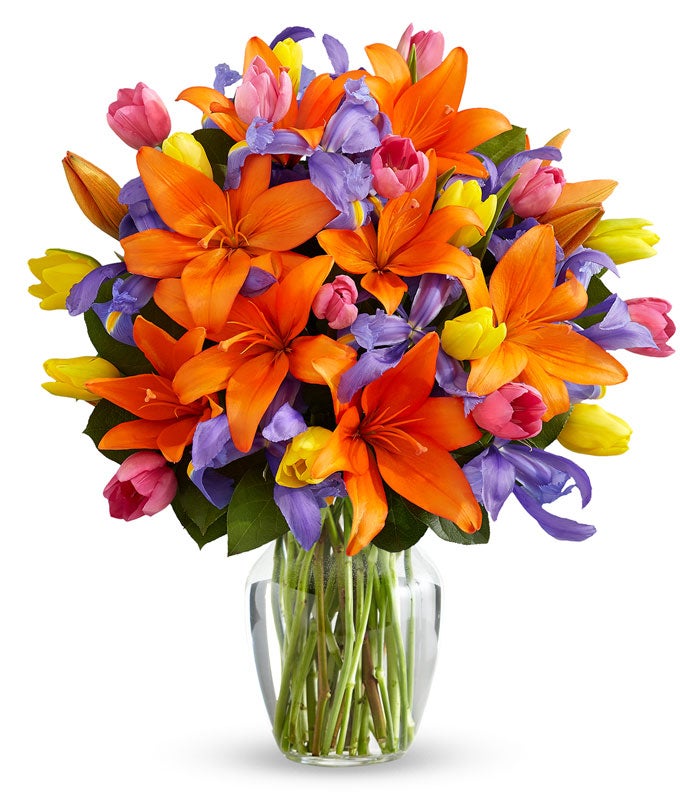 Deluxe Kaleidoscope Blooms Bouquet at From You Flowers