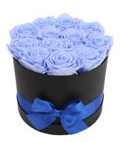 I Love You In Fresh Blue Roses – Flowers By Crystal