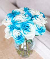 Alternative image 3 for One Dozen Sea Foam Roses