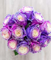 Glitter Purple Roses - Nationwide