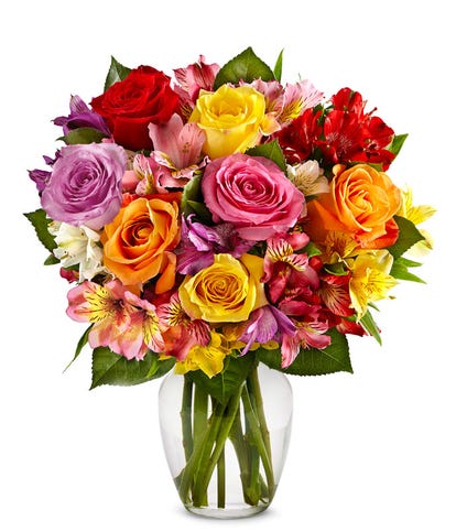 Bright & Sunny Rose Bouquet at From You Flowers