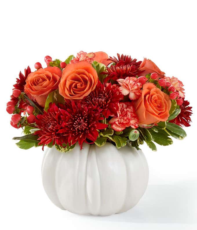 Autumn Air Pumpkin Bouquet