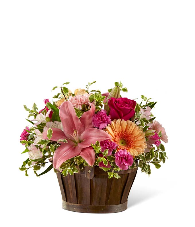 Garden of Lily Basket at From You Flowers