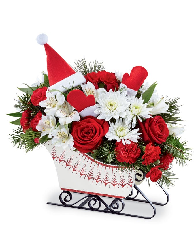 Santa's Sleigh Bouquet