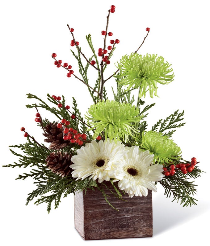 Frosty Pines Bouquet