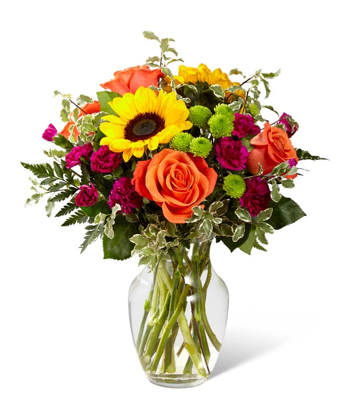 Colors of Passion Bouquet at From You Flowers