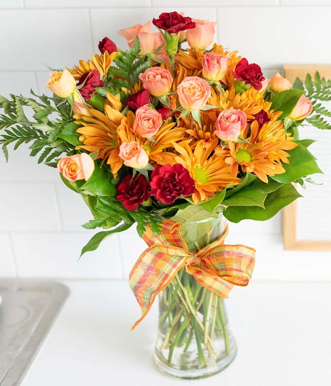 Burgundy Blooms at From You Flowers