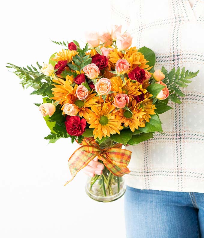 Burgundy Blooms at From You Flowers